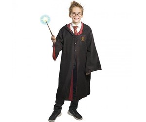 Kostymer - Ciao Deluxe Costume w/Wand - Harry Potter (124 - 135 cm) (11743.9-11) - 11743.9-11