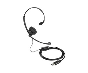 Hodetelefoner - Kensington USB Mono Headset Inline controls USB A - K80100WW