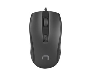 Mus - Natec Hoopoe 2 - mouse - USB 2.0 - black - Mus - Optisk - Svart - NMY-1798