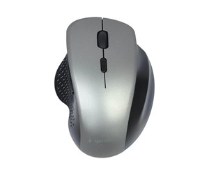 Mus - Gembird MUSW-6B-02-BG - mouse - 2.4 GHz - black space grey - Mus - Optisk - 6 - Sølv - MUSW-6B-02-BG