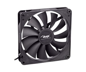 Kabinettvifte - Akyga AW-14A-BK - case fan - Kabinettvifte - 140mm - Svart - AW-14A-BK