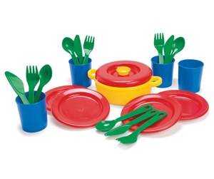 Rollelek - Dantoy Dinner set in net (4381) - 4381