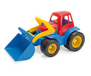 Leketøysbil - Dantoy Tractor with Plastic Wheels (2129) - 2129