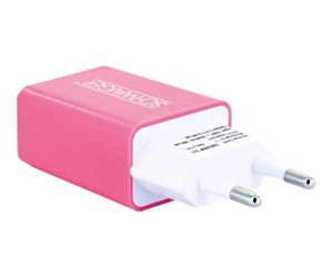 Mobil - Adaptere og ladere - Schwaiger power adapter - 230V USB charger - USB - 10.5 Watt - LAD300P511