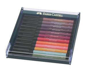 Skrive- & Tegneverktøy - Faber Castell PITT Artist Pen Skin tones - 267424