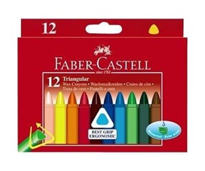 Skrive- & Tegneverktøy - Faber Castell Crayon (pack of 12) - 120010