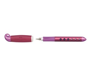 Skrive- & Tegneverktøy - Faber Castell Scribolino school fountain pen left-hander berry - 149848