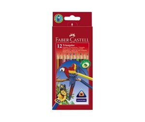 Skrive- & Tegneverktøy - Faber Castell Triangular colour pencils (pack of 12) - 116512