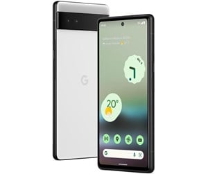 Mobiltelefoner - Google Pixel 6a 5G 128GB/6GB - Chalk White - GA03714-GB