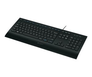 Tastatur - Logitech K280e - keyboard - Italian - black - Tastatur - Italiensk - Svart - 920-005214