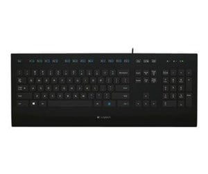 Tastatur - Logitech K280e - keyboard - French - Tastatur - Fransk - Svart - 920-008158