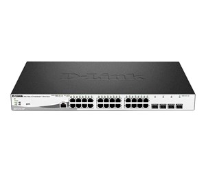 Switch/splitter - D-Link DGS 1210-28MP 28-Port Gigabit Smart Managed PoE Switch - DGS-1210-28MP/E