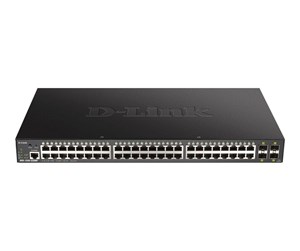 Switch/splitter - D-Link DGS 1250-52XMP 52-Port 10-Gigabit Smart Managed PoE Switch (370w) - DGS-1250-52XMP/E