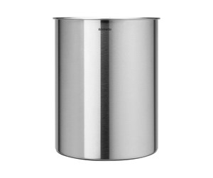 Rengjøring - brabantia - waste basket - 15 L - matt steel - 313387