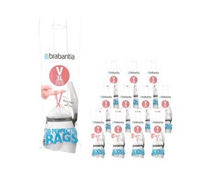 Rengjøring - brabantia PerfectFit Code V Trash bag drawstring 3 L - 116582