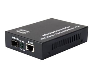 Repeater & Transceiver - LevelOne GVT-0500 - fibre media converter - 10 GigE - GVT-0500