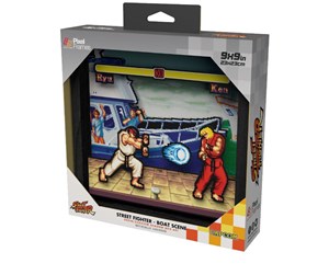 Reklameartikler - Pixel Frames - Street Fighter Boat Scene - Bilde - 849172011496