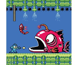 Reklameartikler - Pixel Frames - Megaman 2 Lantern Fish - 849172013230