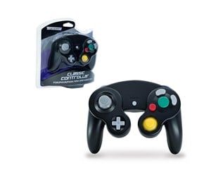 Spill - Tilbehør - TeknoGame Wired GameCube Controller Black - Controller - Nintendo GameCube - 722267833558