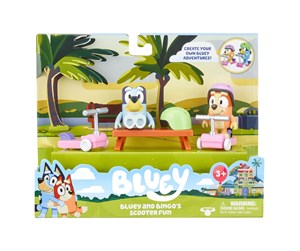 Lekesett - Bluey FIG & VHCL PLAYSET - SCOOTER TIME S4 - LIN90164