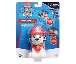 Barnelamper - Paw Patrol Marshall Bedside Night Light and Torch Buddy by GoGlow - LIN10016