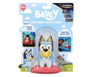 Barnelamper - Bluey GoGlow Buddy Night Light and Torch - LIN10039