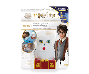 Barnelamper - Harry Potter Hedwig GoGlow Buddy bedside Night Light and Torch - LIN10038