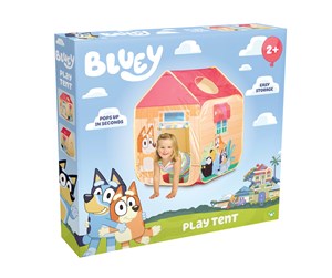 Utendørsleker - Bluey Pop Up Play House Play Tent - LIN10027