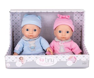 Dukker, Bamser & Utstyr - Tiny Treasures My First Twin dolls - LIN30276