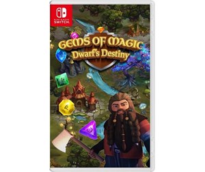 Spill - Gems of Magic: Dwarf's Destiny (Code in a Box) - Nintendo Switch - Eventyr - 8720254990224