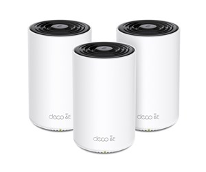 Ruter - TP-Link Deco XE75 (3-PACK) AXE5400 Tri-Band Mesh WiFi 6E System - Wireless router 802.11a/b/g/n/ac/ax (Wi-Fi 6E) - DECO XE75(3-PACK)