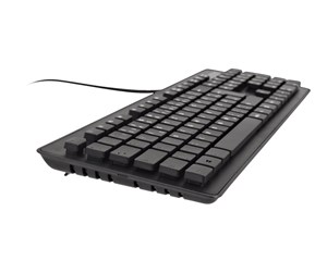 Tastatur - V7 CKU700DE - keyboard and mouse set - QWERTZ - German - black - Tastatur & Mussett - Tysk - Svart - CKU700DE