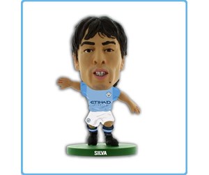 Figurer - Soccerstarz - Man City David Silva - - 5056122504136