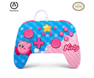 Spill - Tilbehør - PowerA Enhanced Wired Controller for Nintendo Switch - Kirby - Controller - Nintendo Switch - NSGP0067-01