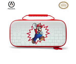 Spill - Tilbehør - PowerA Protection Case for Nintendo Switch - OLED Model Nintendo Switch or Nintendo Switch Lite - Brick Breaker Mario - Bag - Nintendo Switch - 1526469-01