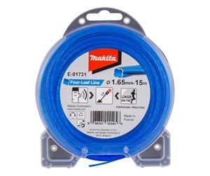 Gresstrimmer - Makita E-01731 Four-Leaf Nylon Wire 1.65-15m - E-01731