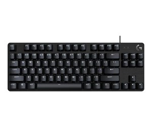 Tastatur - Logitech G413 TKL SE - Tactile - UK - Gamingtastatur - Engelsk - Storbritannia - Svart - 920-010563