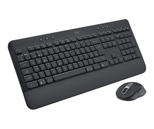 Tastatur - Logitech Signature MK650 Combo For Business - ND - Tastatur & Mussett - Nordisk - Grå - 920-011010