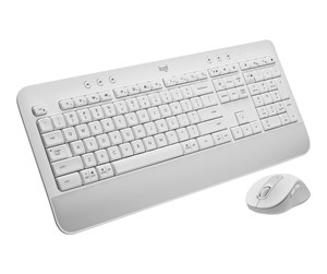 Tastatur - Logitech Signature MK650 Combo For Business - PAN - Tastatur & Mussett - Nordisk - Hvit - 920-011038