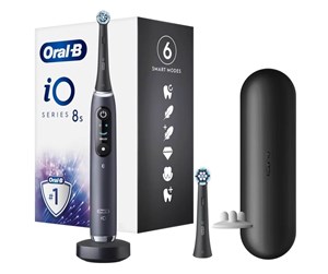 Elektrisk tannbørste - Oral-B Elektrisk tannbørste iO 8S sort - 4210201408826