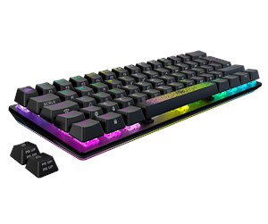 Tastatur - Corsair K70 PRO Mini Wireless - MX Red - ND - Gamingtastatur - Uten numpad - Nordisk - Svart - CH-9189010-ND