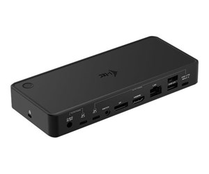 Dokkingstasjon - I-Tec - docking station - USB-C / USB4 / Thunderbolt 3 / Thunderbolt 4 x 2 - HDMI DP - GigE - C31DUALKVMDOCKPD