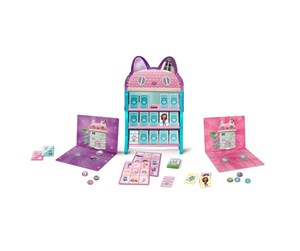 Brettspill & Puslespill - Gabby's Dollhouse 8 spill i 1 - 6065857