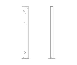 Lading av elbil - Wallbox Eiffel Basic - PED-EIFBS-MONO