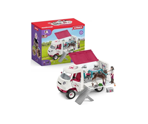 Schleich - Schleich Mobil veterinær med Hannoveranerføll - 42439