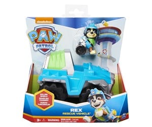 Leketøysbil - Paw Patrol Basic Kjøretøy - Rex - 6063452