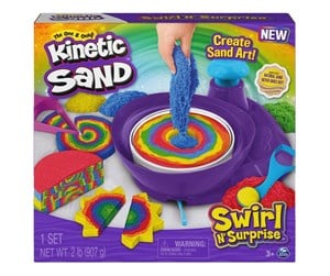 Kreative leker - Kinetic Sand Swirl N' Surprise - 6063931