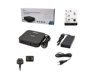 Dokkingstasjon - I-Tec - docking station - USB-C / Thunderbolt 3 - HDMI DP - GigE - C31HDMIDPDOCKPD65