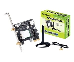 Nettverksadapter - GIGABYTE GC-WB1733D-I / PCIe NIC AC WLAN & Bluetooth - GC-WB1733D-I