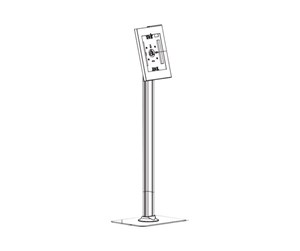 Veggmontering, AV-braketter & AV-møbler - Neomounts by NewStar FL15-650WH1 - stand - for tablet - white 9.7", 10.1", 10.2", 10.4", 10.5", 10.9", 11" - FL15-650WH1